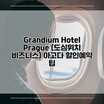 Grandium Hotel Prague (도심위치 비즈니스) 아고다 할인예약 팁