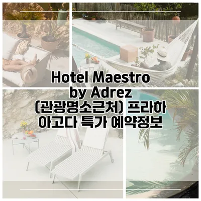 Hotel Maestro by Adrez (관광명소근처) 프라하 아고다 특가 예약정보