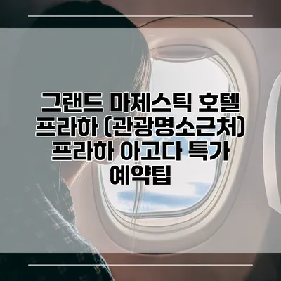 그랜드 마제스틱 호텔 프라하 (관광명소근처) 프라하 아고다 특가 예약팁
