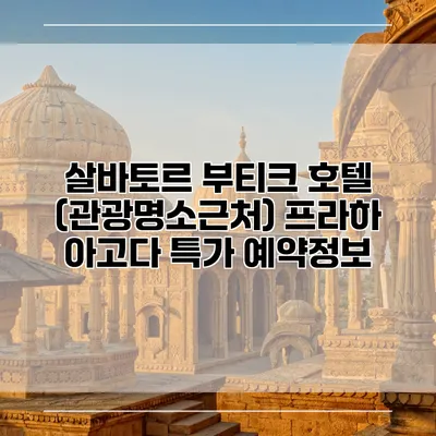 살바토르 부티크 호텔 (관광명소근처) 프라하 아고다 특가 예약정보