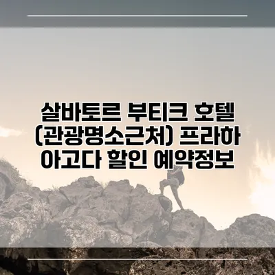 살바토르 부티크 호텔 (관광명소근처) 프라하 아고다 할인 예약정보