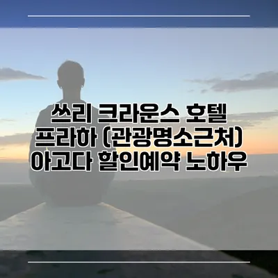 쓰리 크라운스 호텔 프라하 (관광명소근처) 아고다 할인예약 노하우