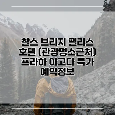 찰스 브리지 팰리스 호텔 (관광명소근처) 프라하 아고다 특가 예약정보