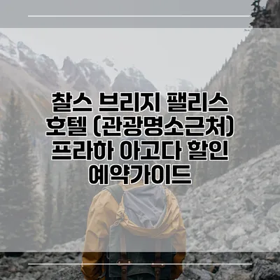 찰스 브리지 팰리스 호텔 (관광명소근처) 프라하 아고다 할인 예약가이드
