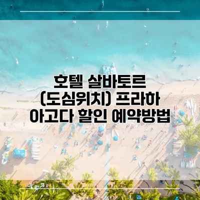 호텔 살바토르 (도심위치) 프라하 아고다 할인 예약방법