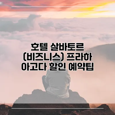 호텔 살바토르 (비즈니스) 프라하 아고다 할인 예약팁