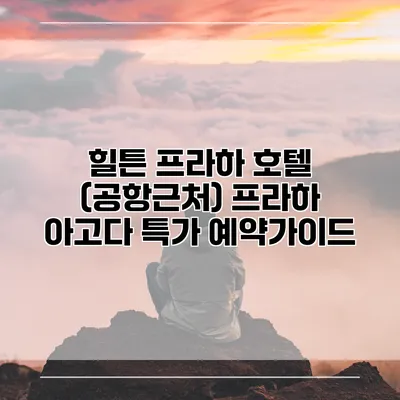 힐튼 프라하 호텔 (공항근처) 프라하 아고다 특가 예약가이드