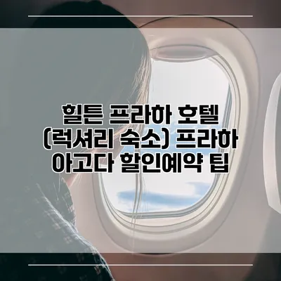 힐튼 프라하 호텔 (럭셔리 숙소) 프라하 아고다 할인예약 팁